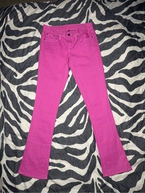 RALPH LAUREN Bright Pink Women’s Slim Bootcut Jeans